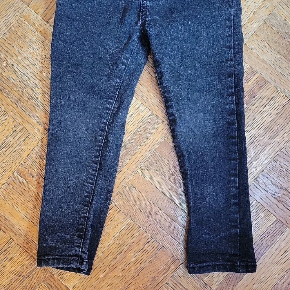 The Children's Place Skinny Black Kids Jeans Size 4T with Adjustable Waistband